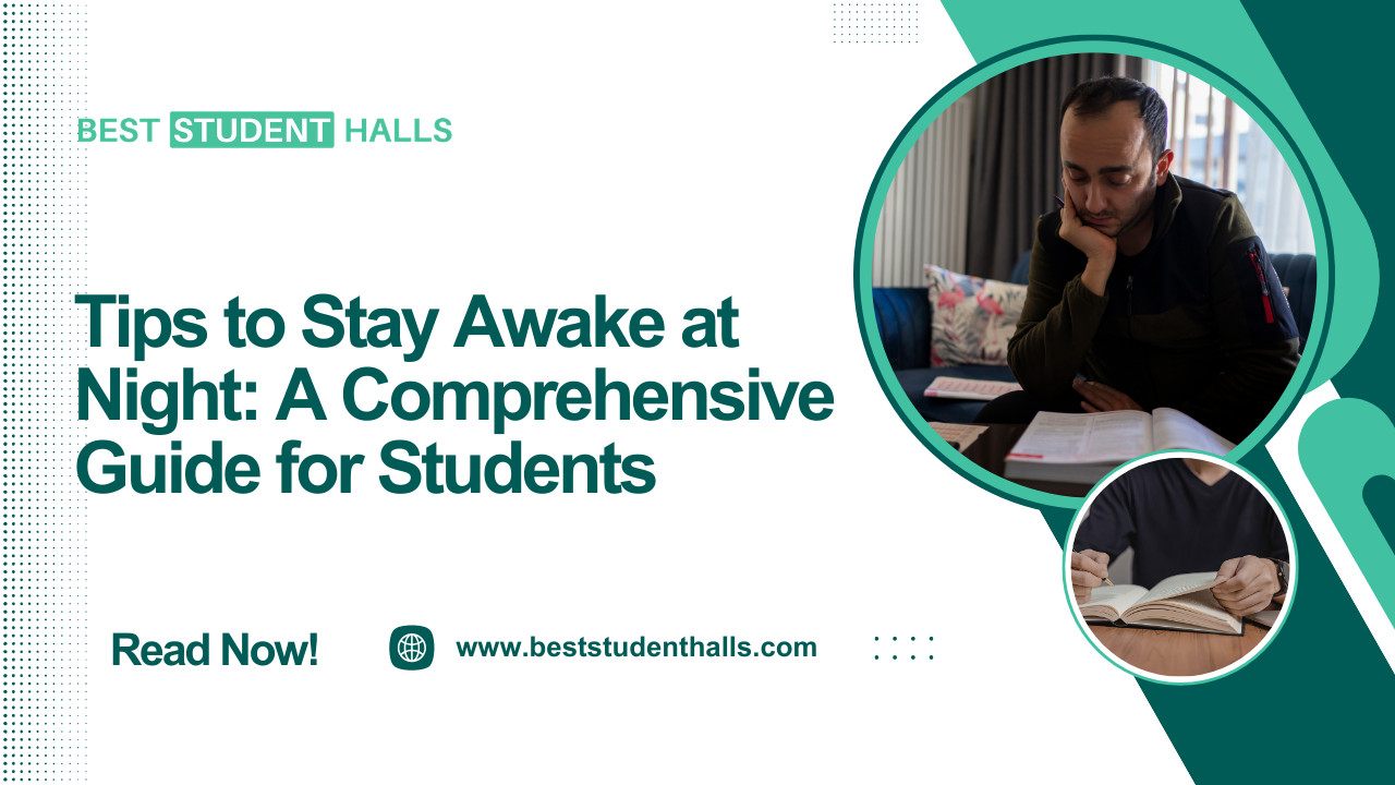 tips to stay awake at night