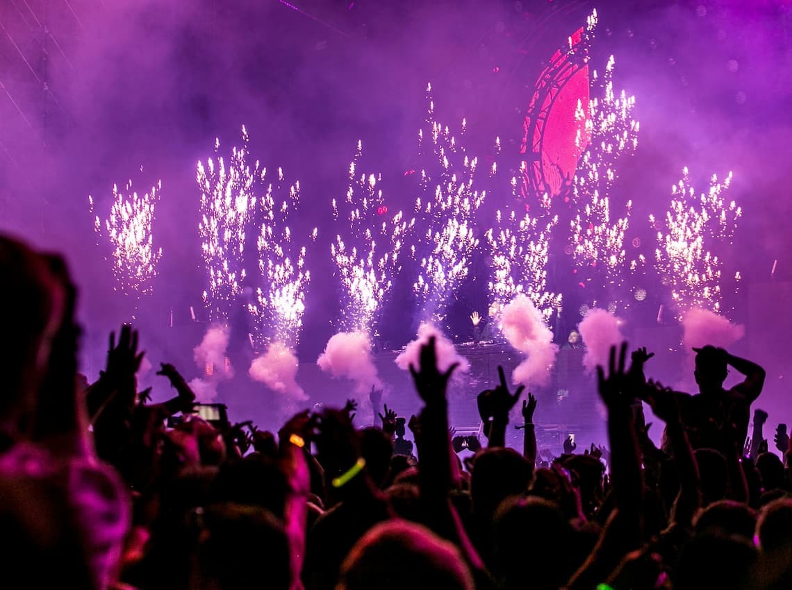 EDM parties for music festival in UK 2025