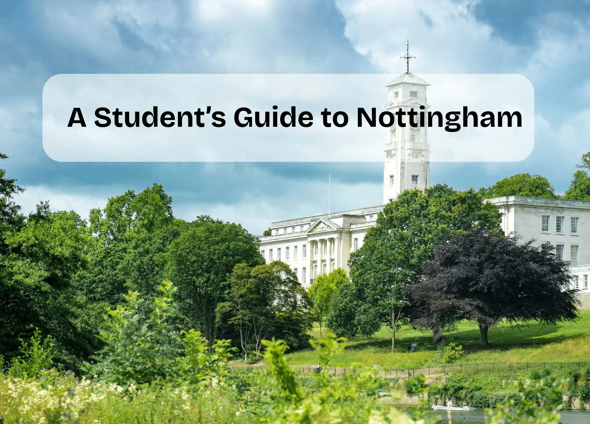 Nottingham City Guide for students 2025