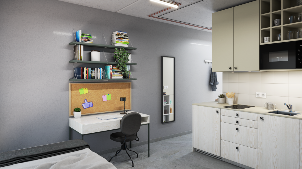 Image of SHED Warsaw Campus Living