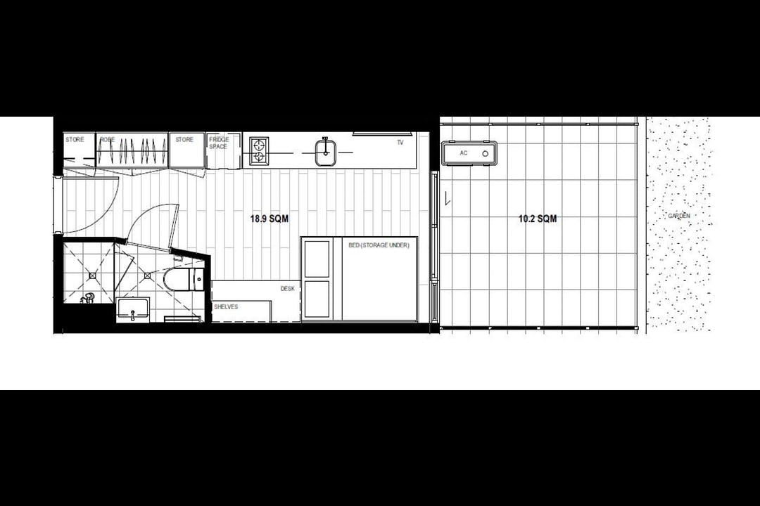 Image of UniLodge School Street Studios, Brisbane