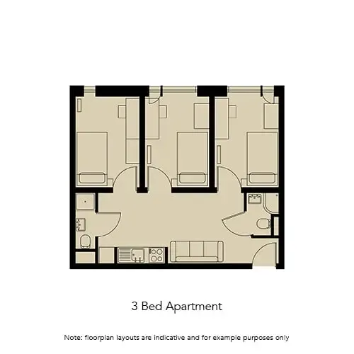3 Bed Apartment - image 7