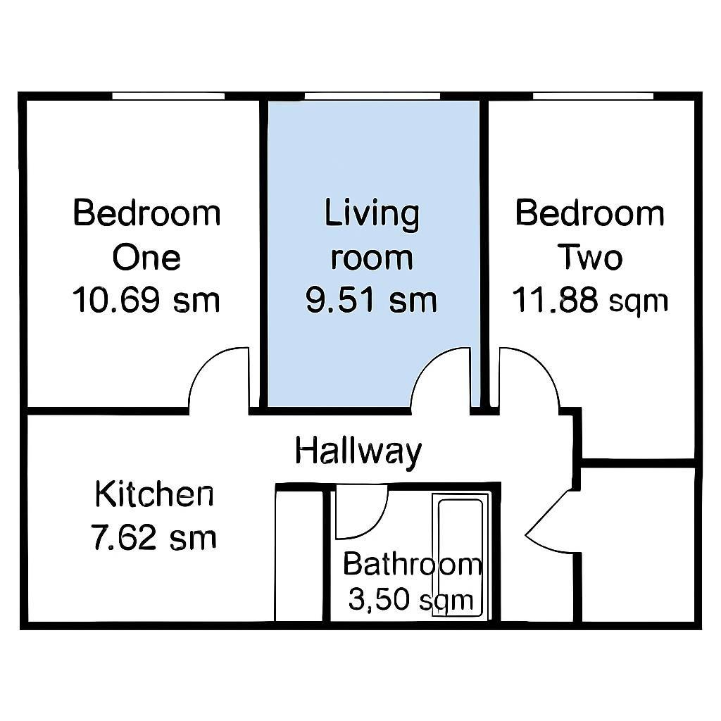 Two Bedroom Apartment - image 8
