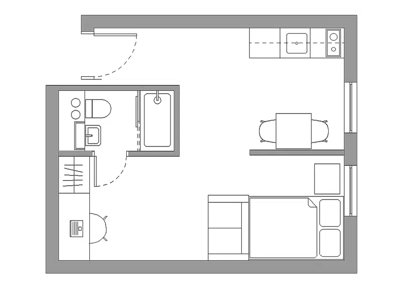 Platinum 1 Bed Apartment photo 2