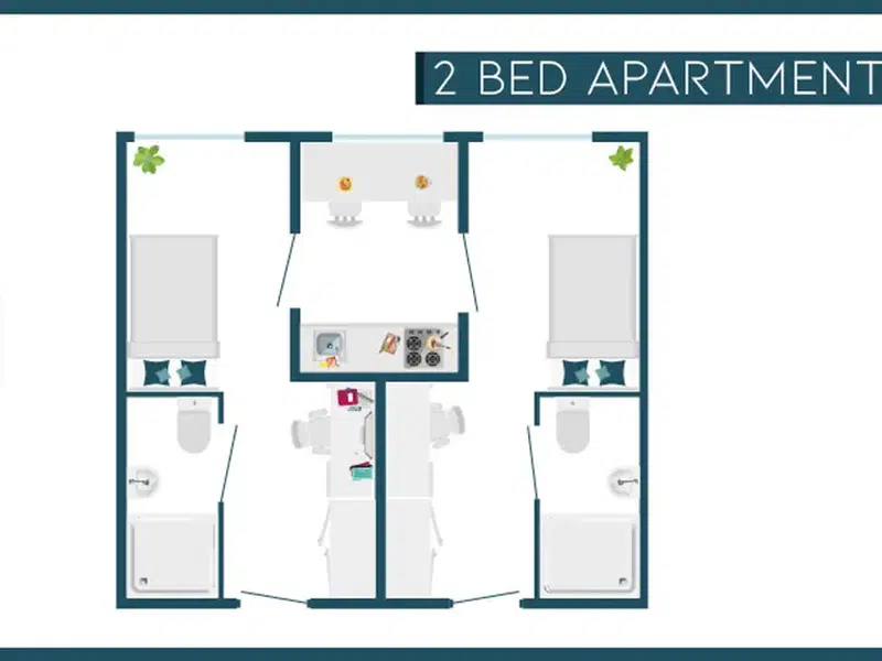 2 Bed Apartment photo 5