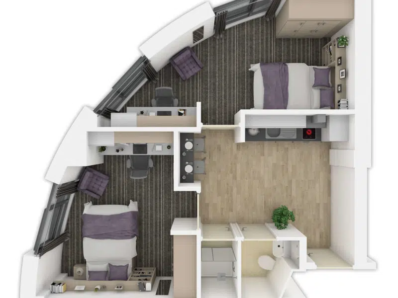 2 Bed Apartment photo 4