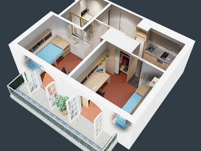 2 Bedroom Apartment Large photo 2