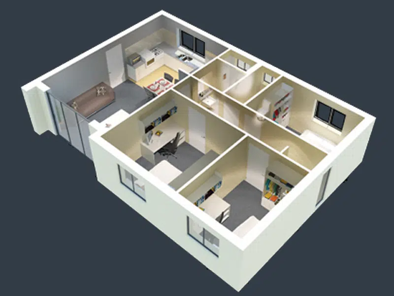 3 Bdrm Apt South photo 1