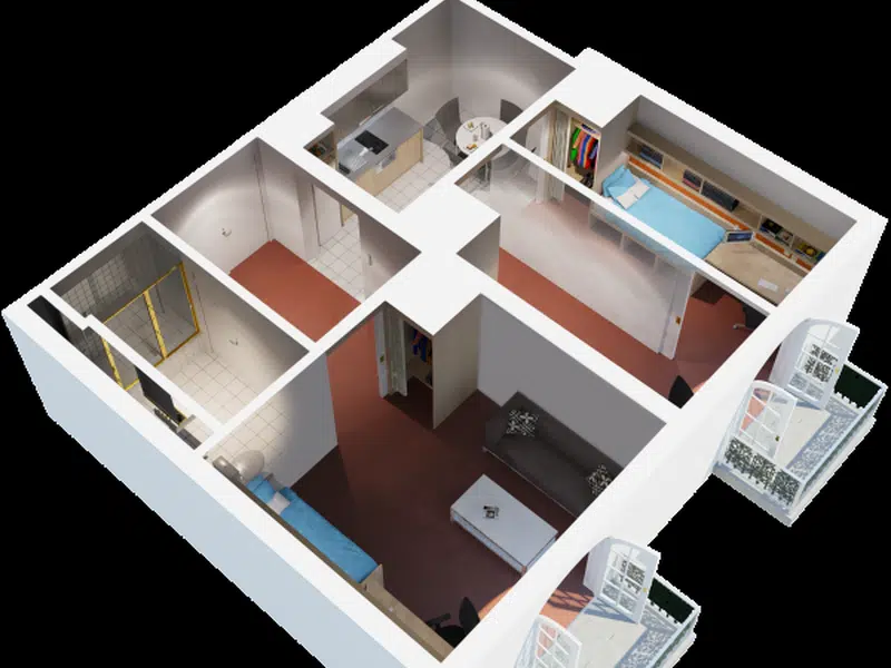3 Bedroom Apartment Large photo 3