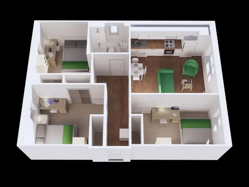 Premium Plus - 3 & 4 Bed Flat photo 2