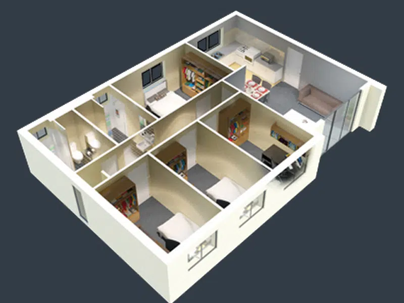 4 Bdrm Apt South photo 1