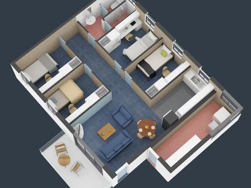 4 Bedroom Apartment photo 1