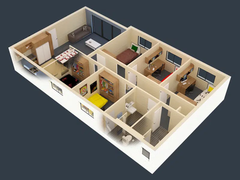 5 Bdrm Apt South photo 1