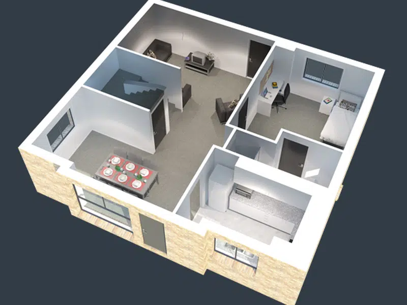 5 Bdrm Apt West photo 1