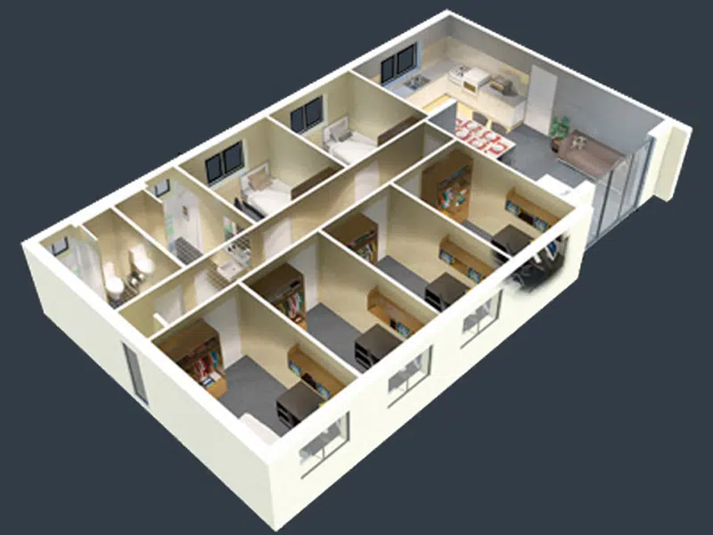 6 Bdrm Apt South photo 1