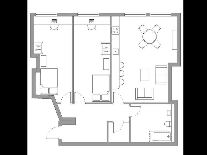 Gold 2 Bed Apartment photo 2
