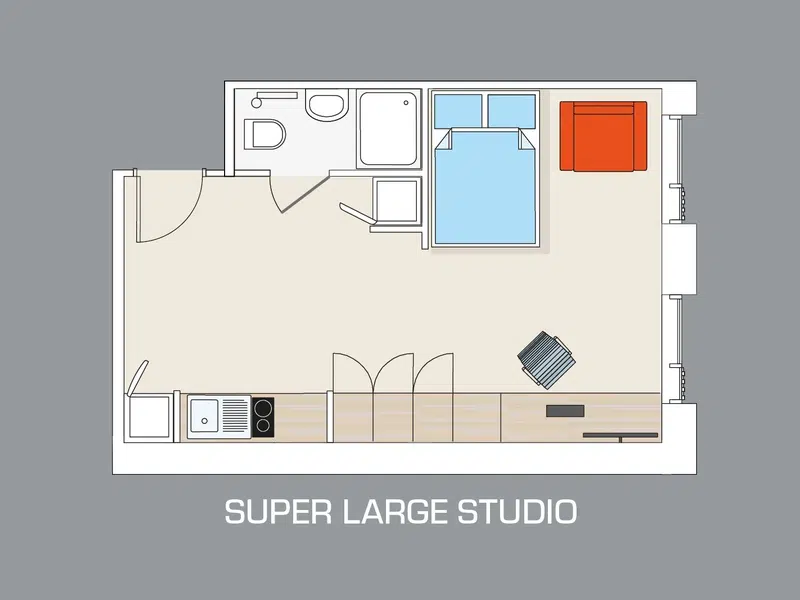 Gold Super Large Studio photo 6