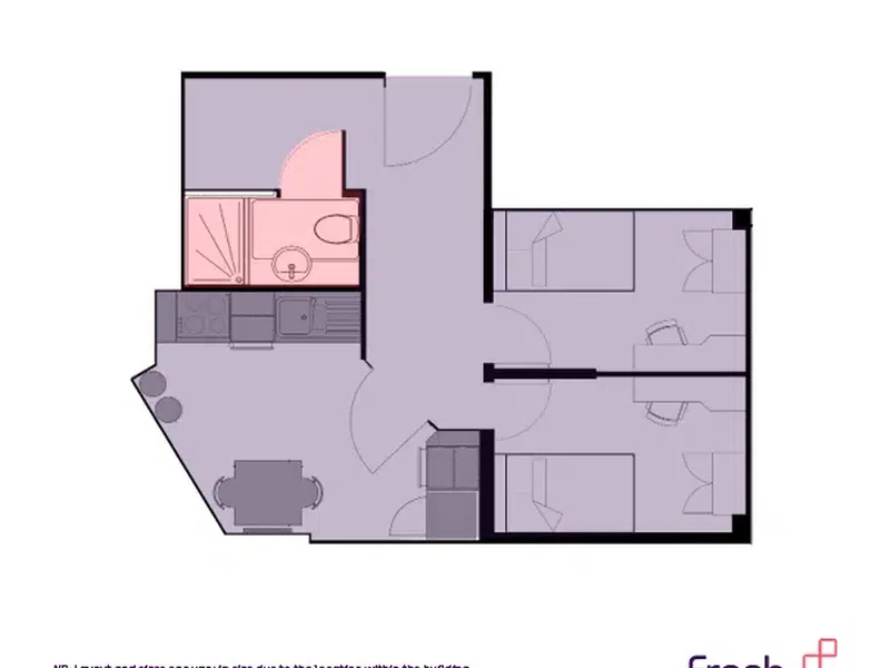Gold Two Bed Flat photo 4