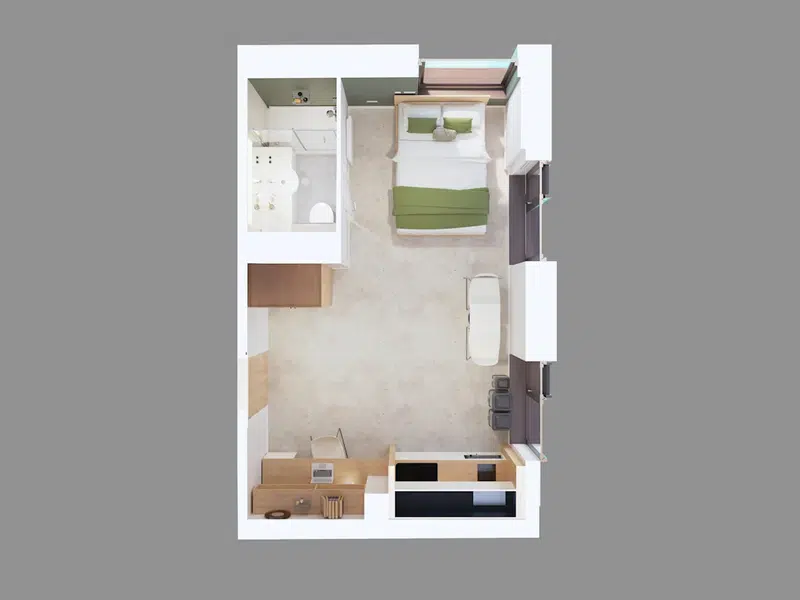 Penthouse Skyline Studio photo 4
