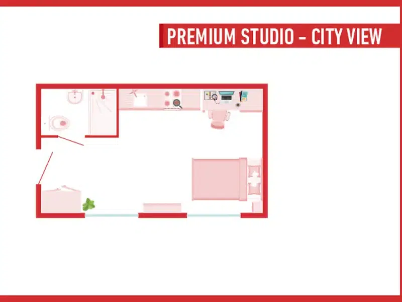 Premium Studio - City View photo 2