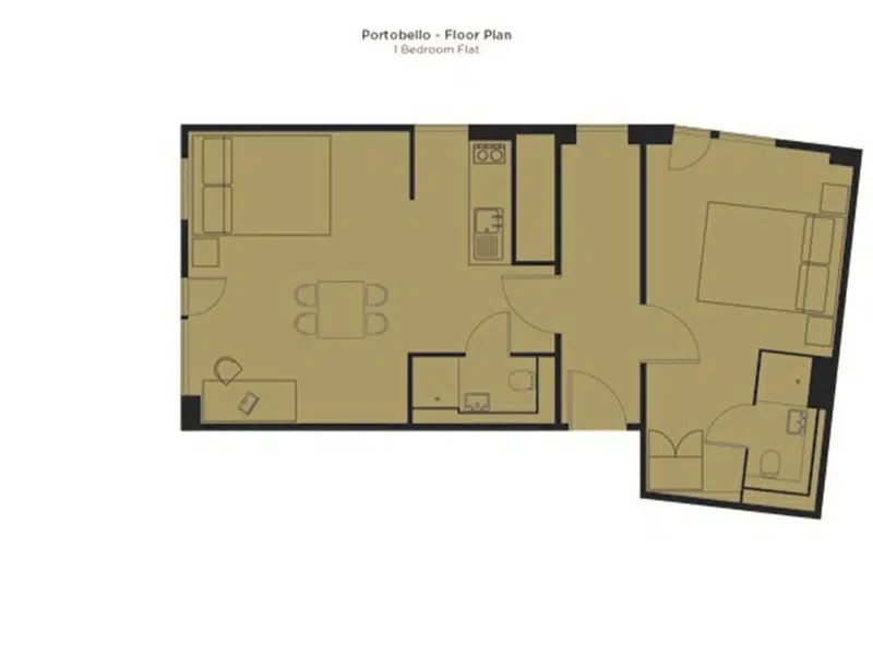 1 Bed Studio photo 5