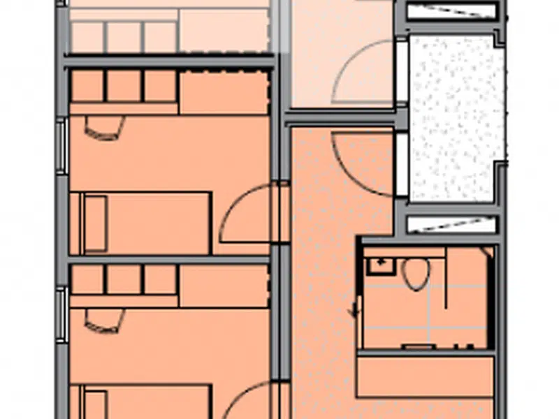 2 Bedroom Multi-share Apartment (without View) photo 4