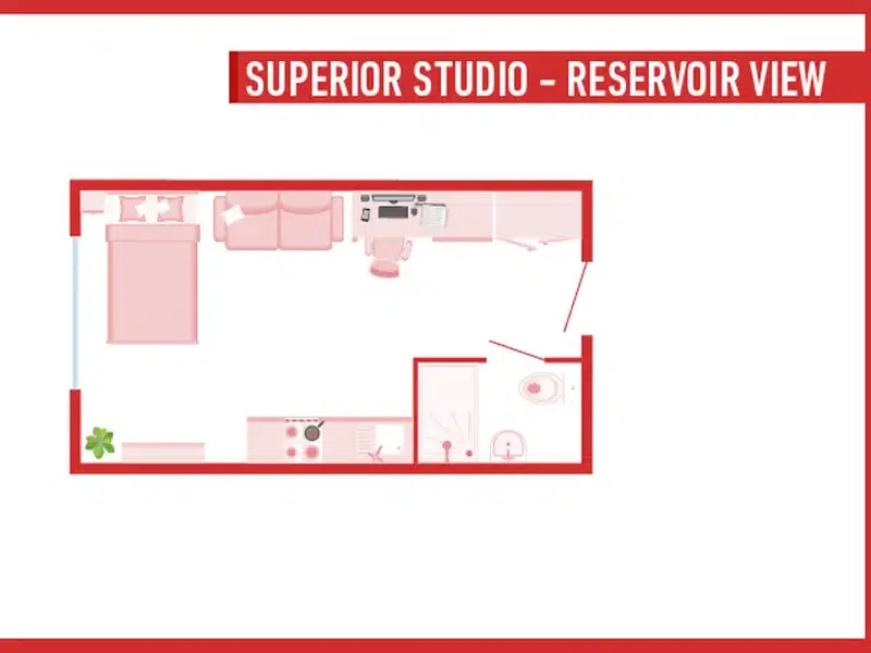 Superior Studio - Reservoir View photo 2